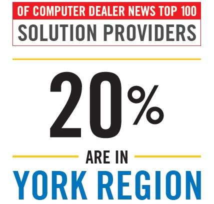 Computer Dealer News Top 100 - 20 York Region Companies