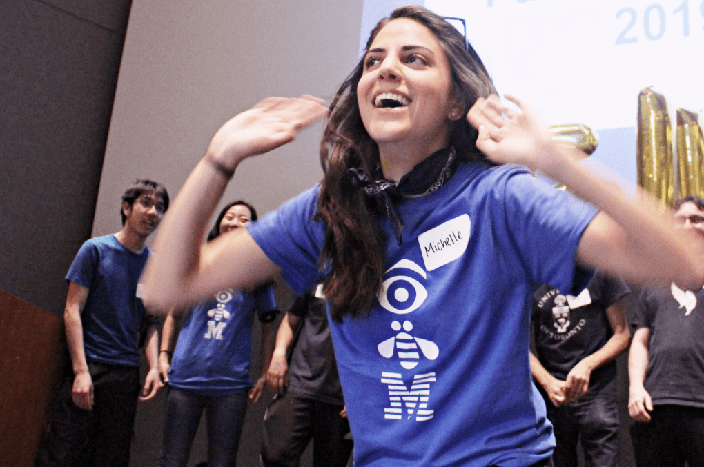 Michelle Batbadal Dancing at IBM Canada