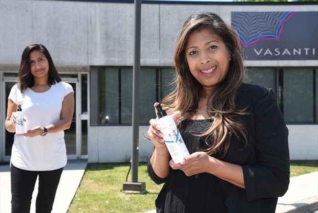 woman holding box of cosmetic