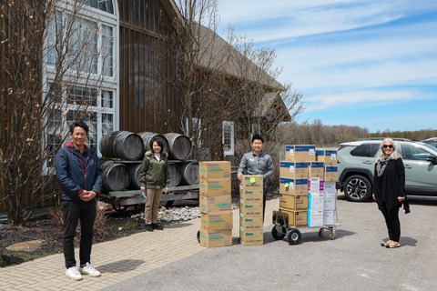 WIllow Springs makes donation
