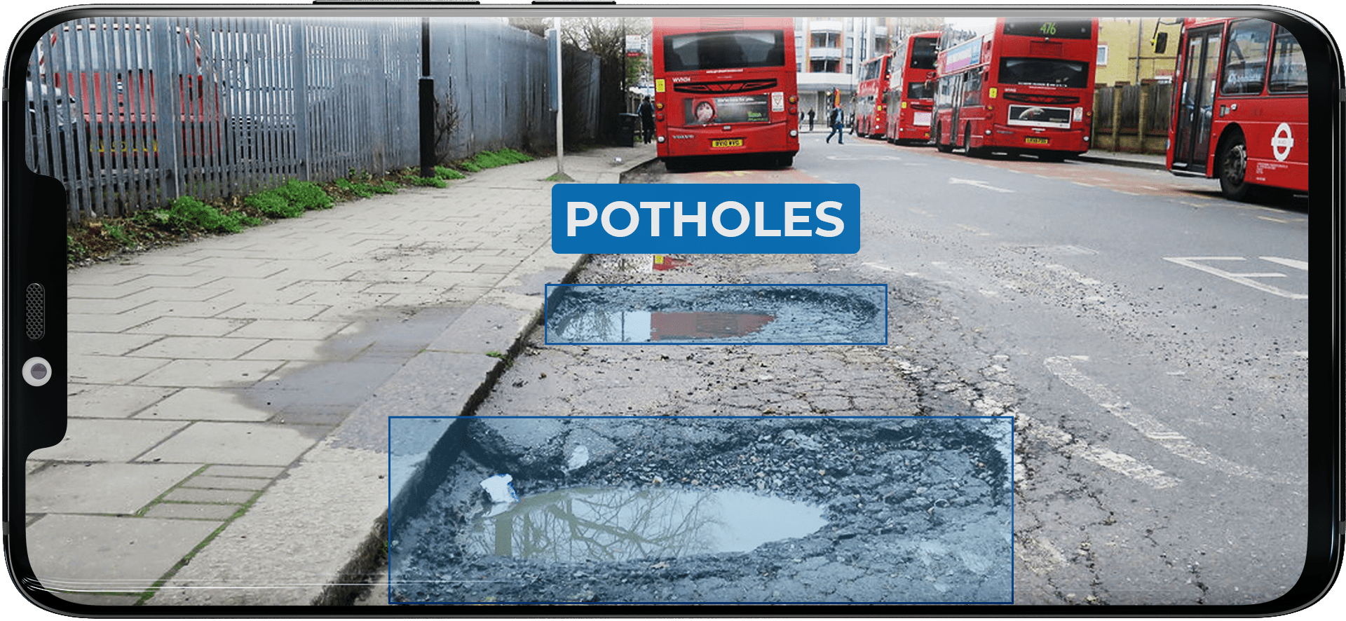 Rover pothole app