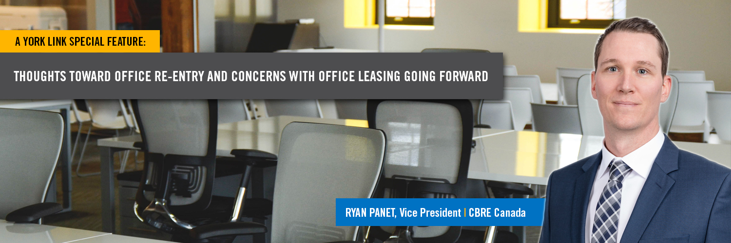 office space with Ryan Panet of CBRE