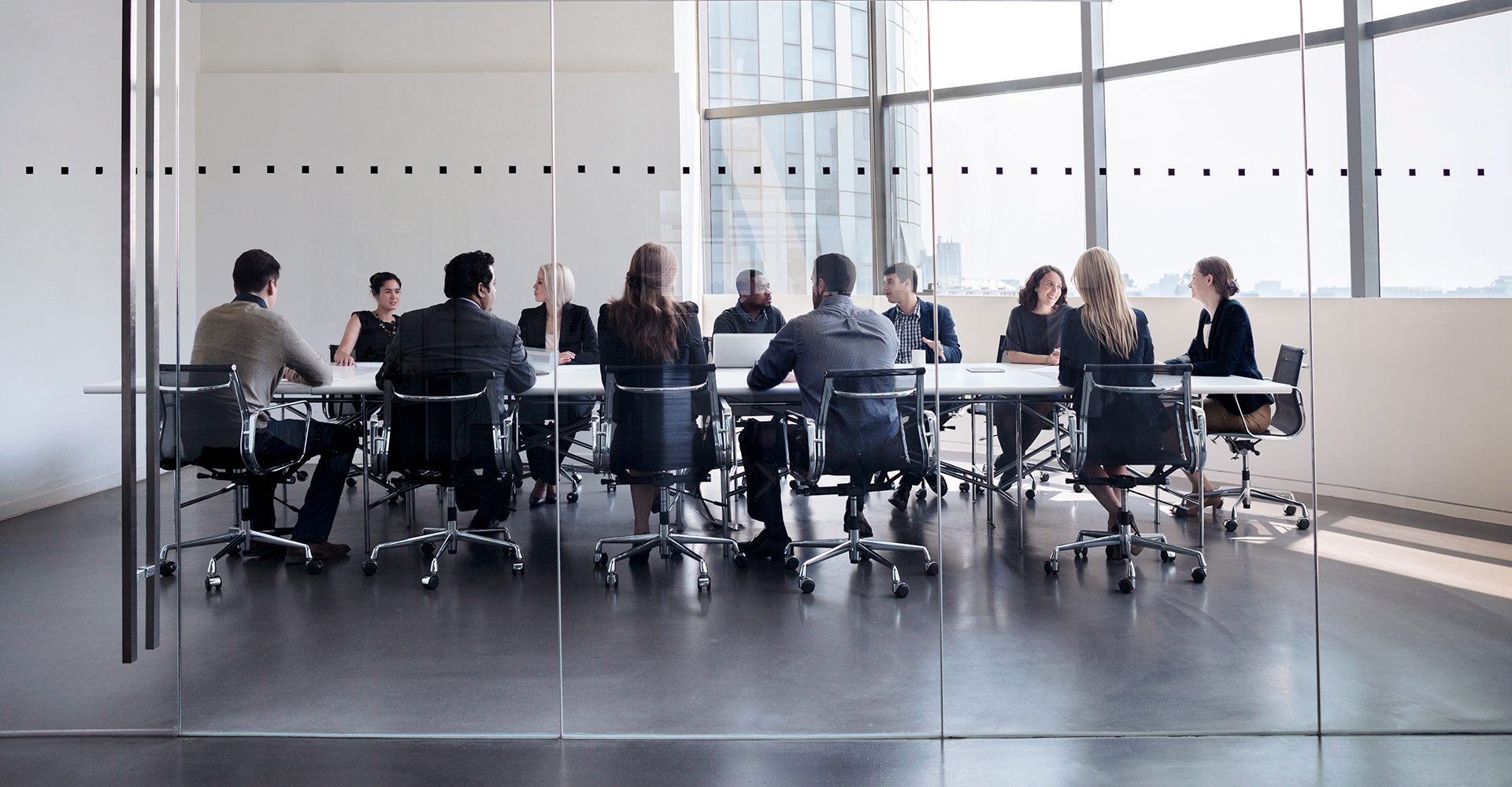 People in a boardroom
