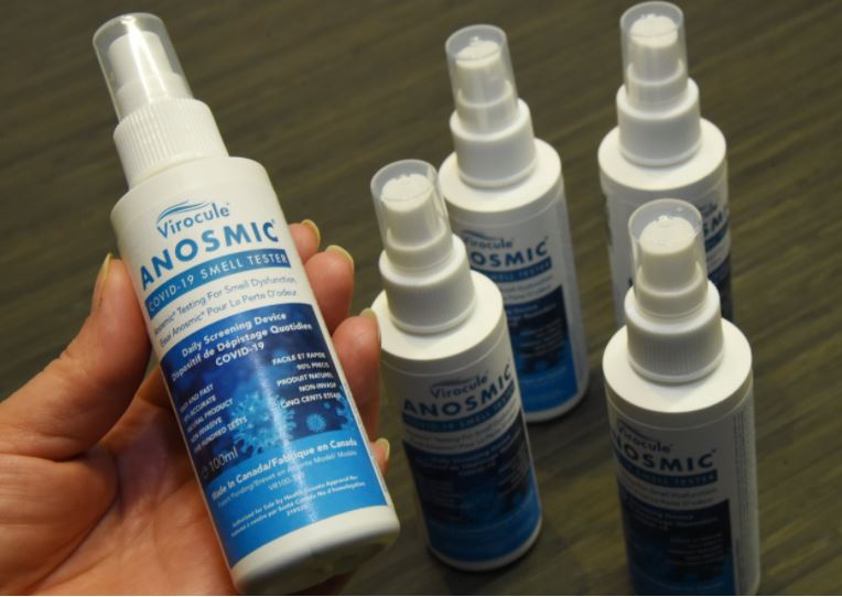 Anosmic spray bottle
