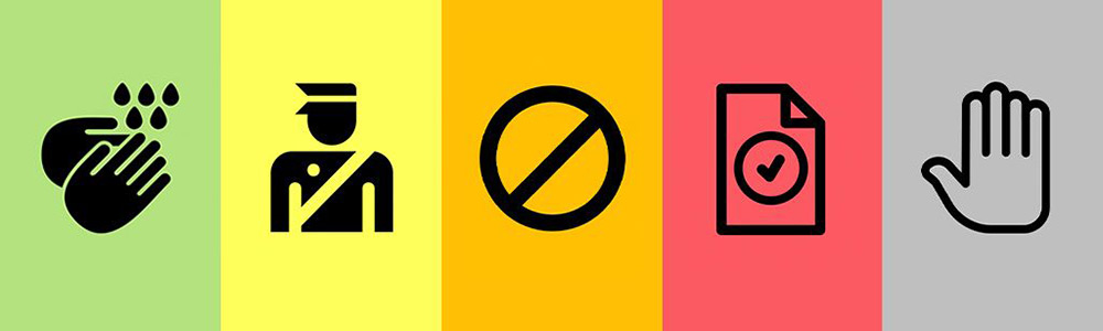 Ontario COVID-19 Color Framework Banner