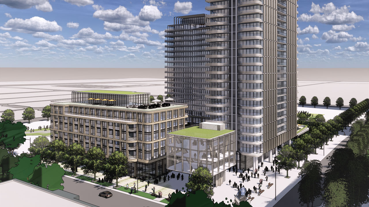 VMC rendering of new development