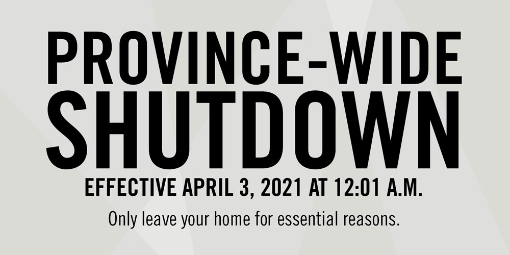 Province-Wide Shutdown