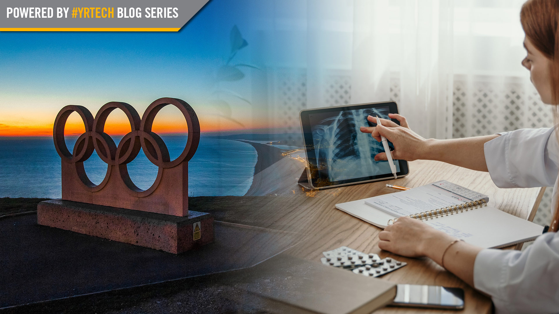 Olympic Rings and Doctor on iPad
