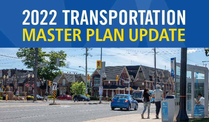 Transportation Master Plan Update Banner