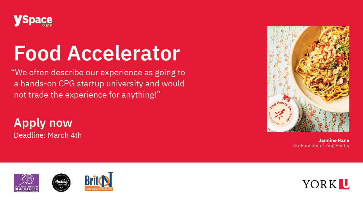 Food Accelerator Banner