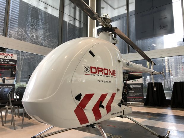 Condor heavy lift drone on display