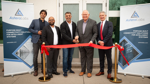 Astera Labs Ribbon Cutting
