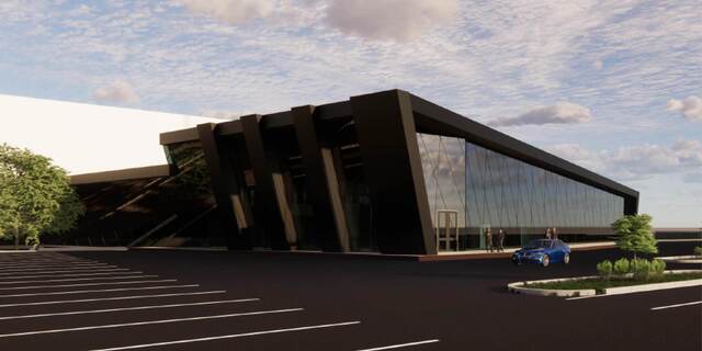 Rendering of new loblaw building in East Gwillimbury