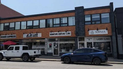 Storefronts in Richmond Hill