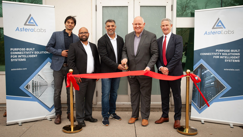 Astera Labs Ribbon Cutting