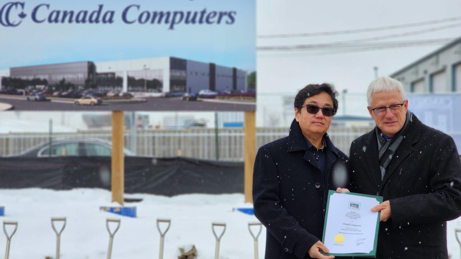 Canada Computers Breaks Ground For Its New Corporate Headquarters And