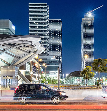 Vaughan Metropolitan Centre at Night