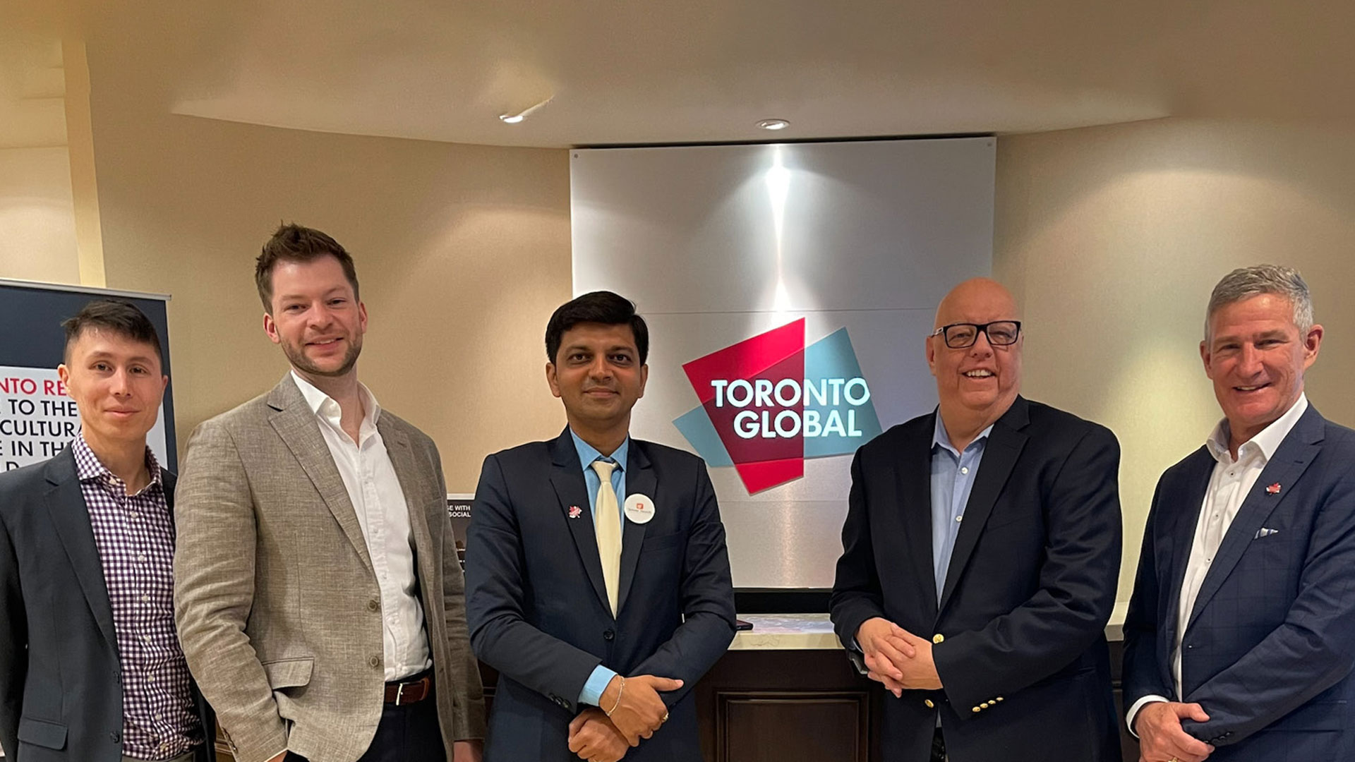 Silver Touch Technologies with Toronto Global Staff