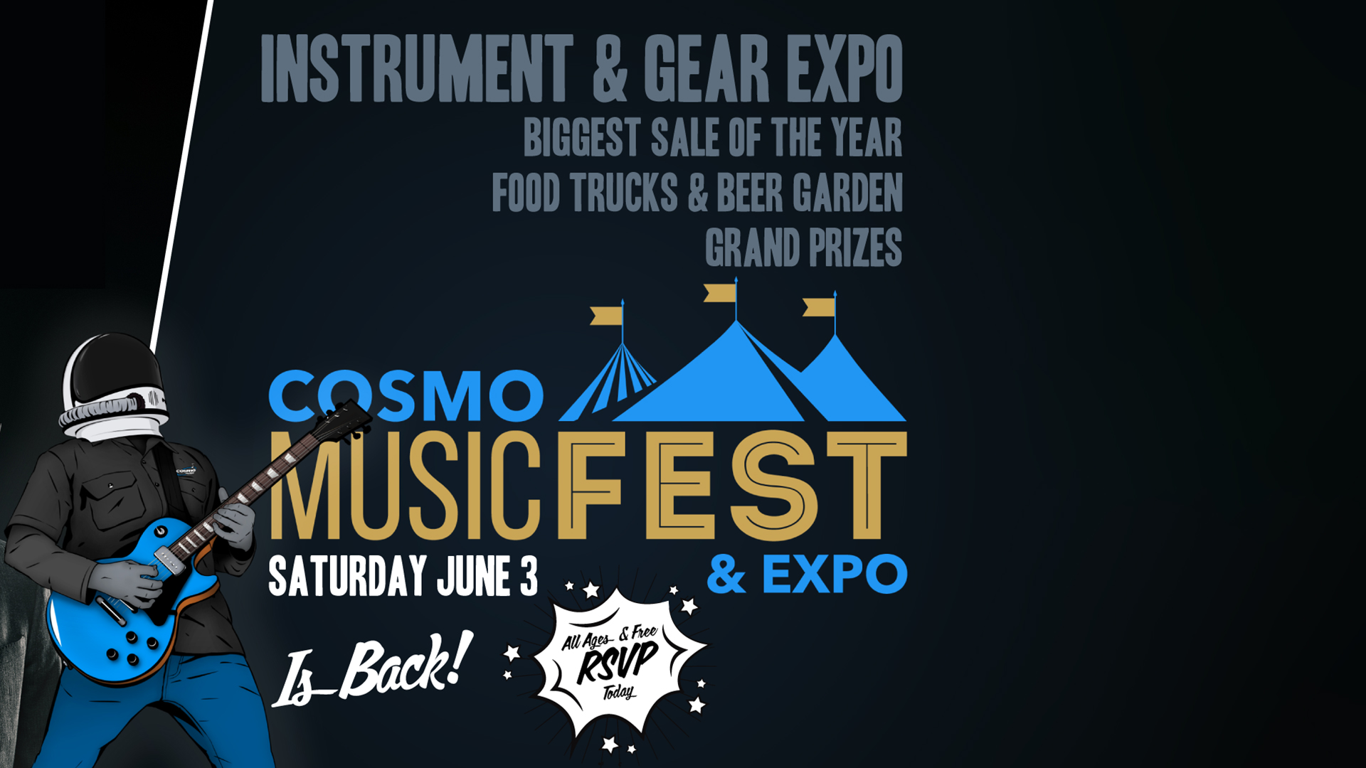 Cosmofest Saturday June 3