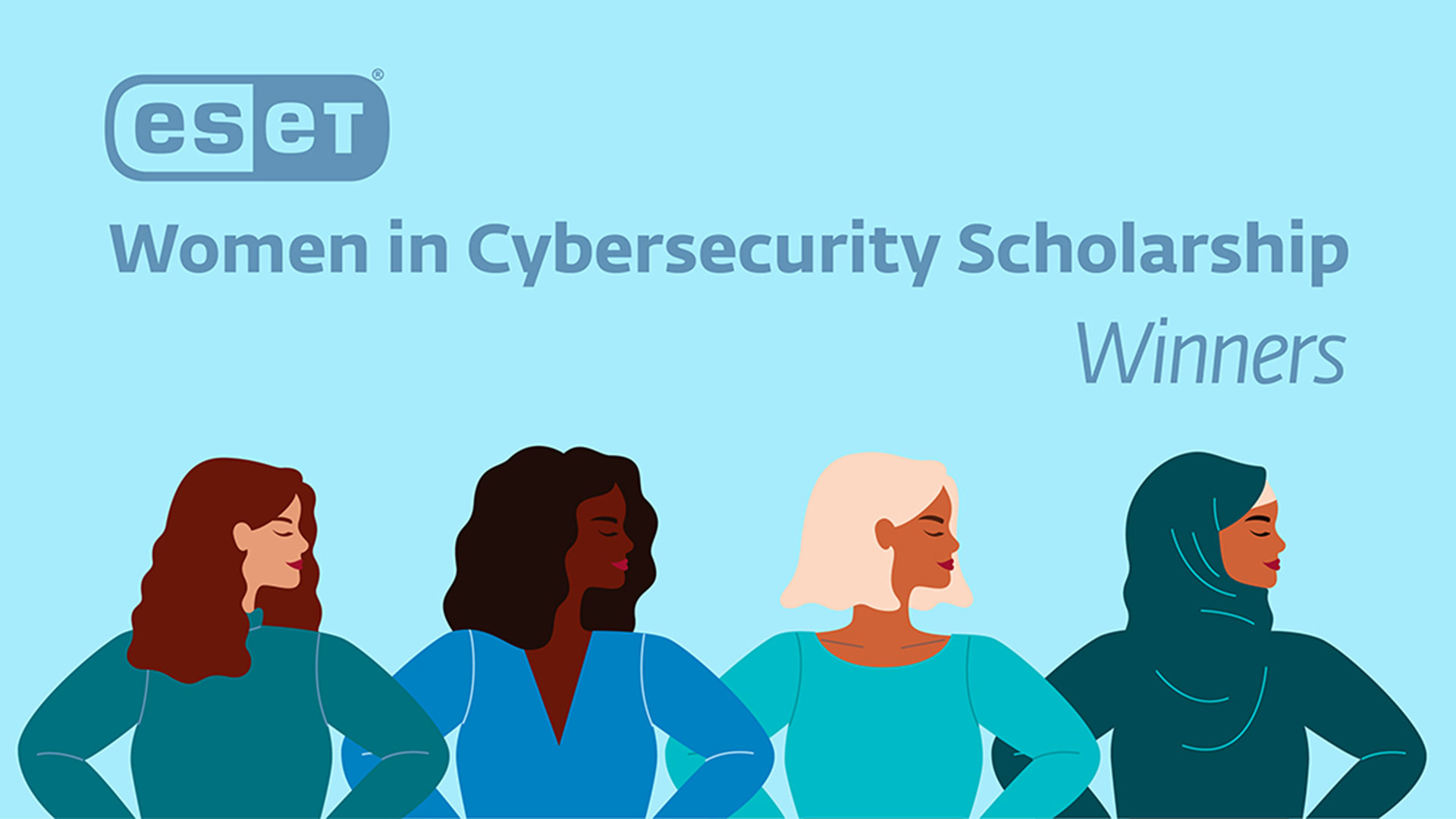 Women in Cybersecuirty Scholarship Winners Banner