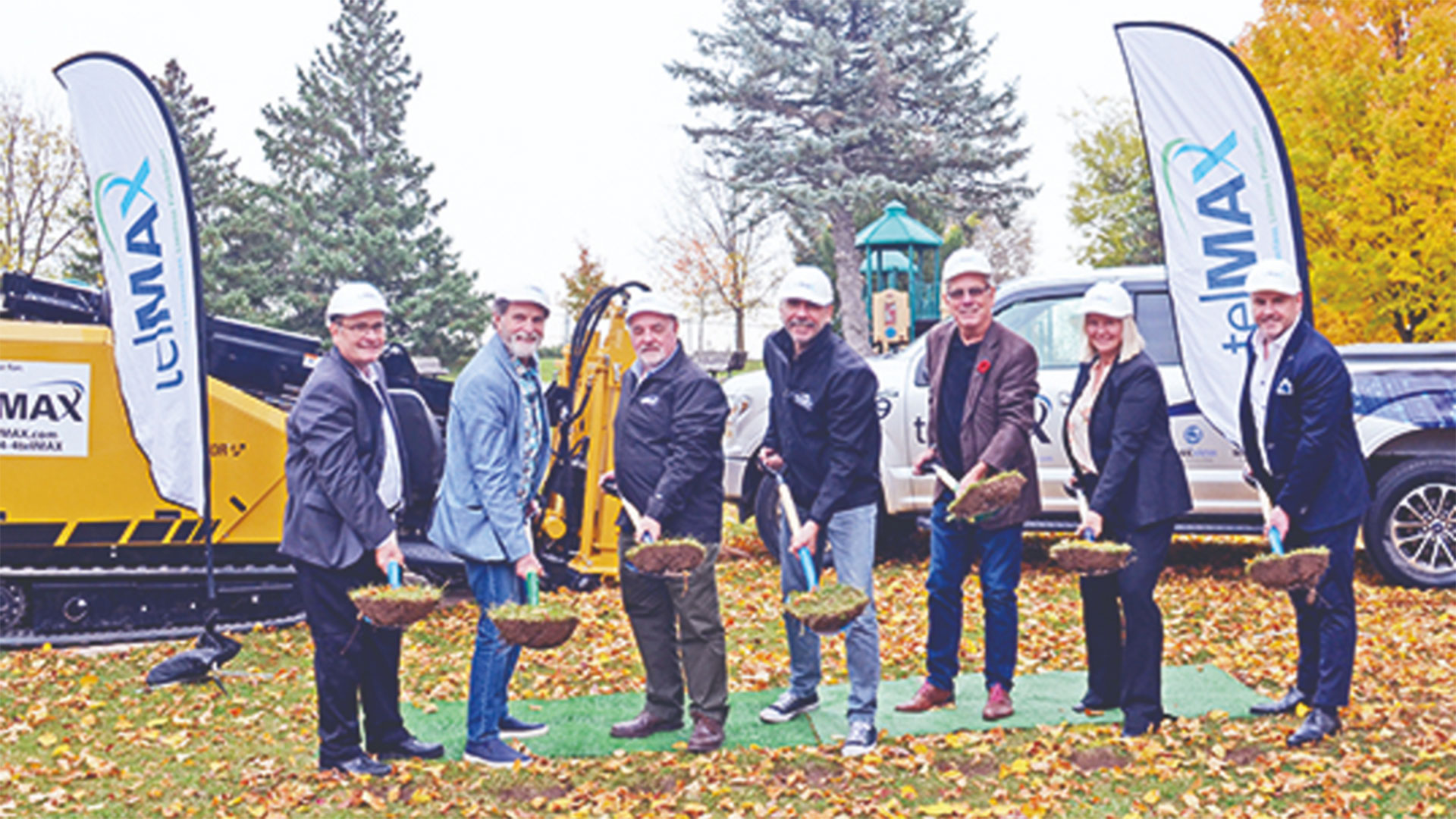 telMax groundbreaking in Aurora