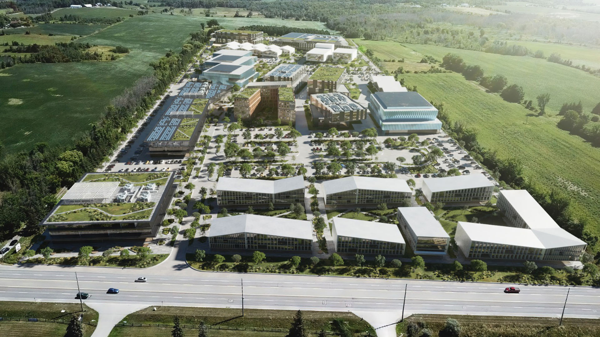 Candian Life Science & Technology Park rendering