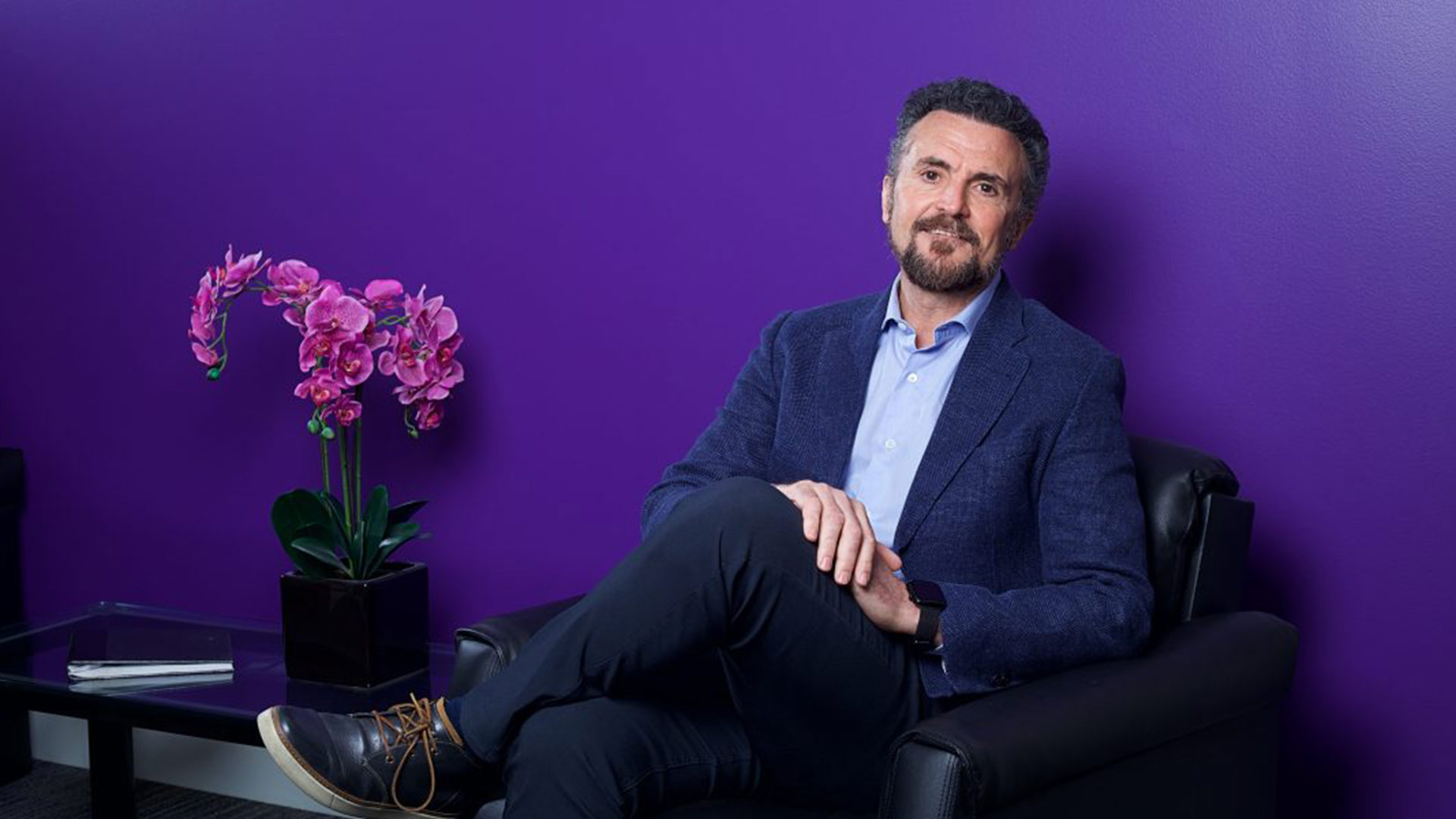 Extreme Networks Chief Development Officer posing for a photo
