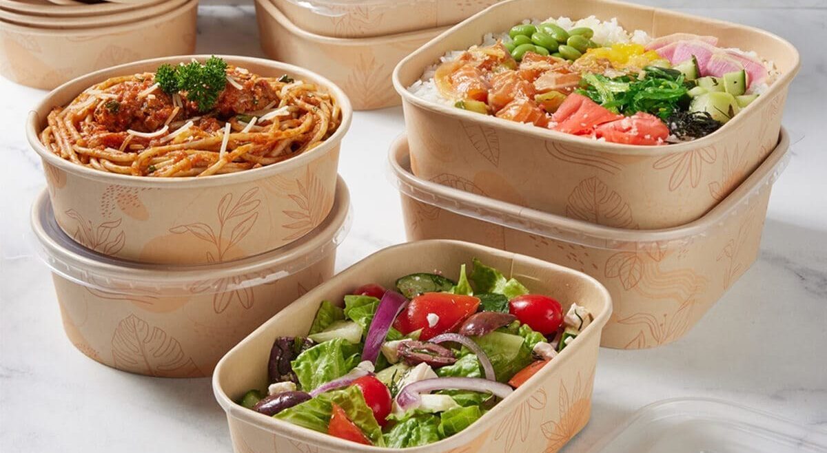bamboo food bowl, forest collection, food container