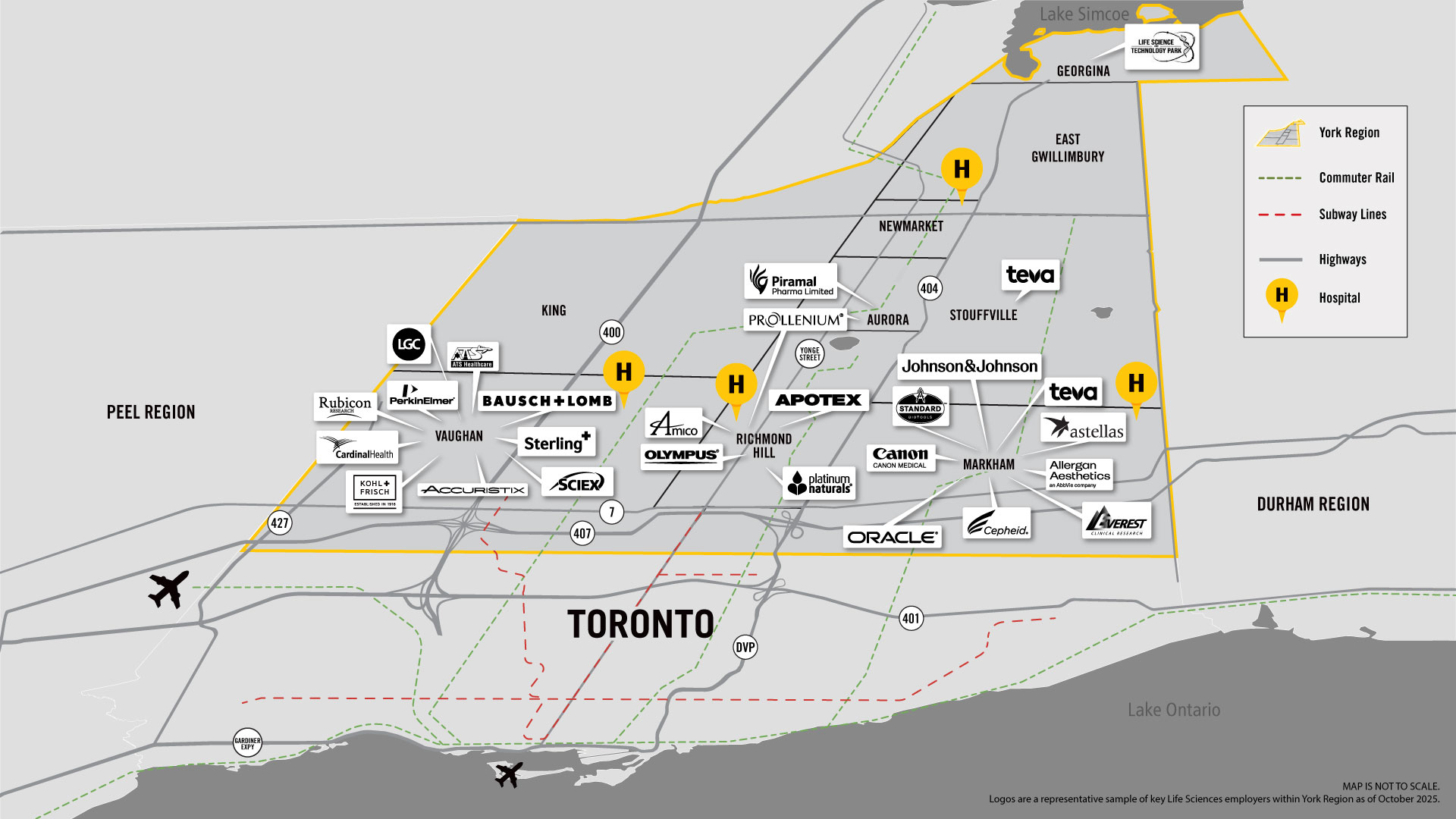 Life Sciences Logo Map